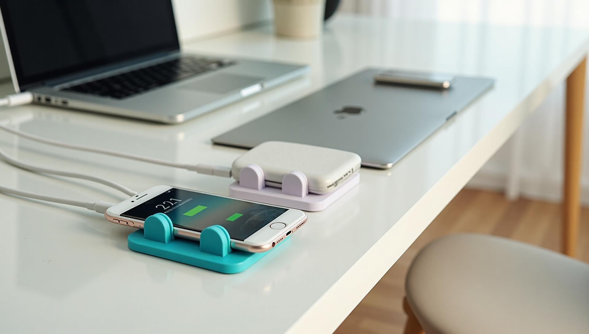 SnapTidy™ - Magnetic Cable Organizers for Clean Workspaces