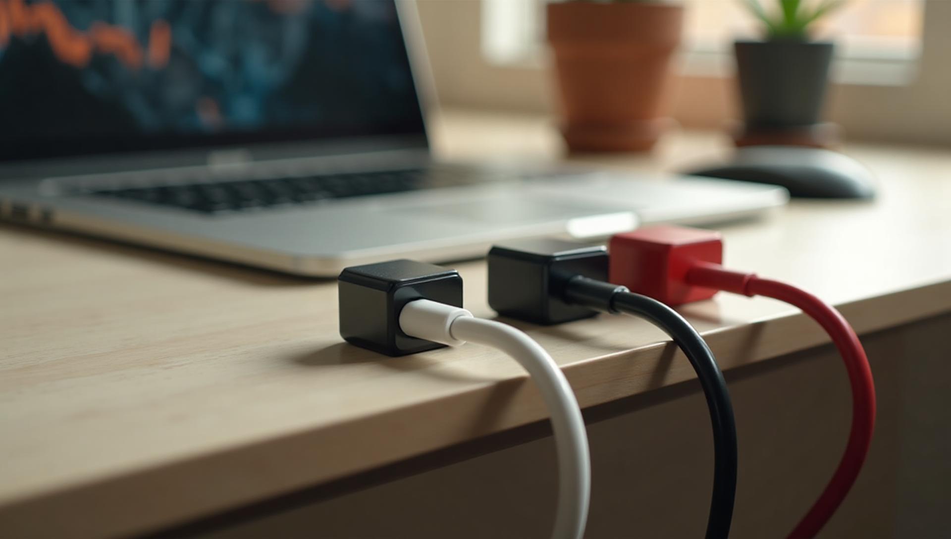 SnapTidy™ - Magnetic Cable Organizers for Clean Workspaces