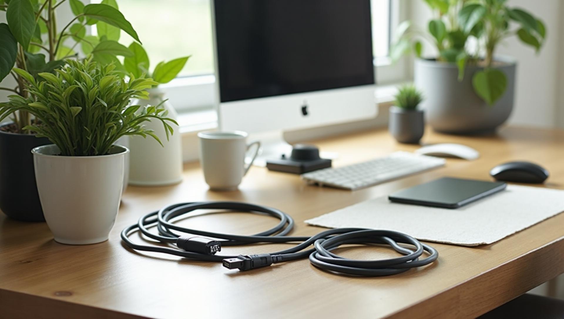 SnapTidy™ - Magnetic Cable Organizers for Clean Workspaces